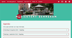 Desktop Screenshot of muziektentbennekom.nl